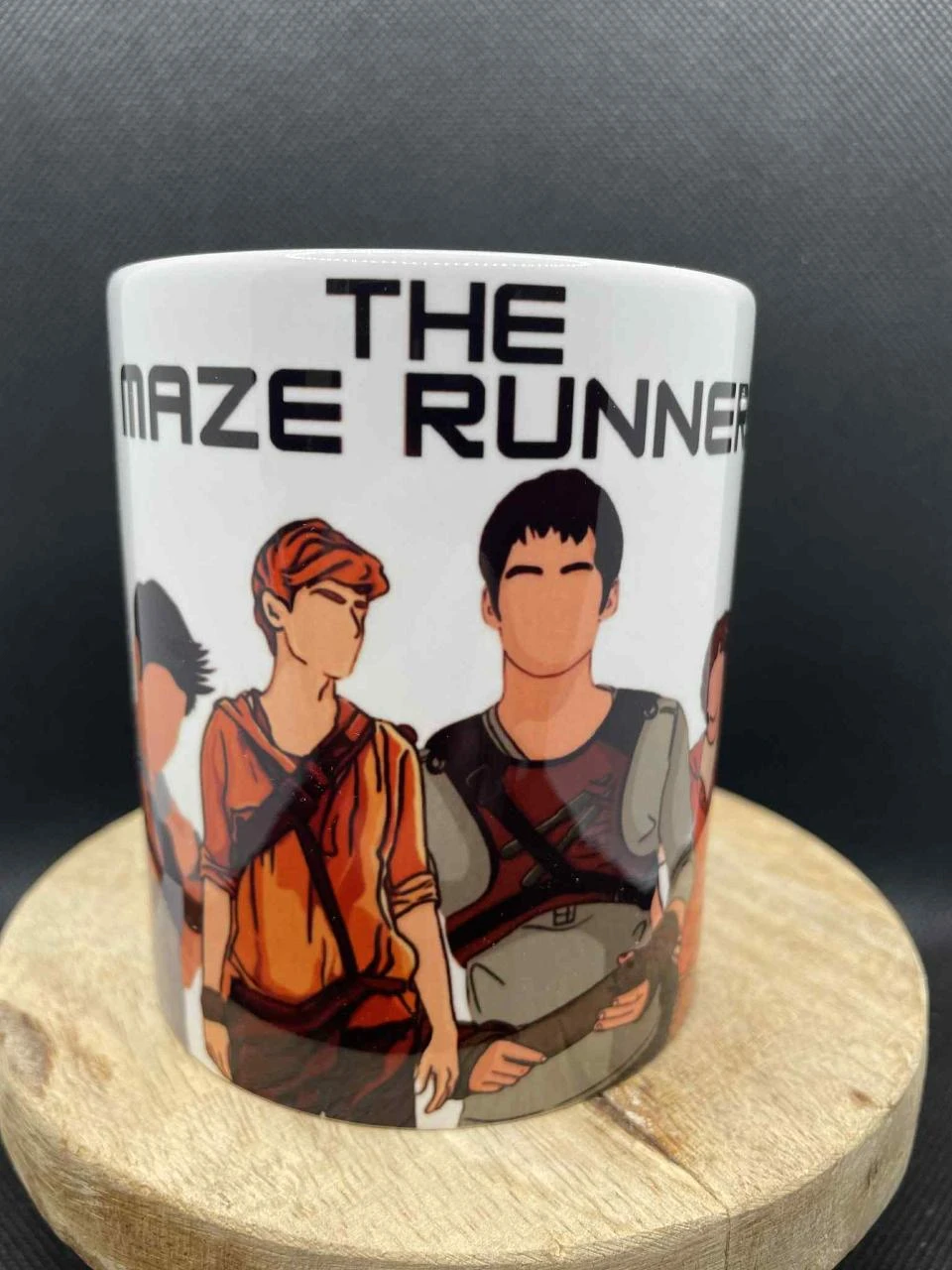 ☕ Mug en Céramique – Le Labyrinthe 🏃‍♂️🌿